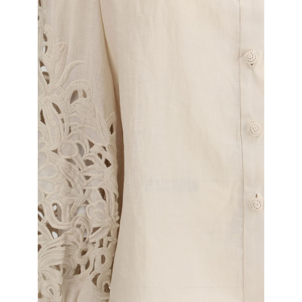 Zimmermann Wylie Embroidered Women's Blouse
