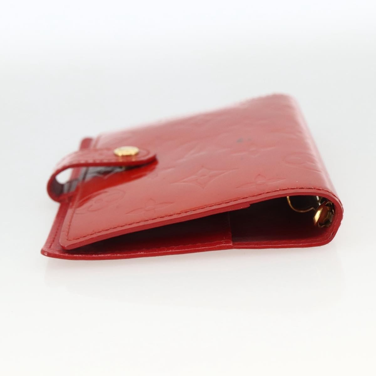 Louis Vuitton Agenda Cover Patent Leather Red Patent_Leather Clutche & Pouche Bag (Pre-Owned)