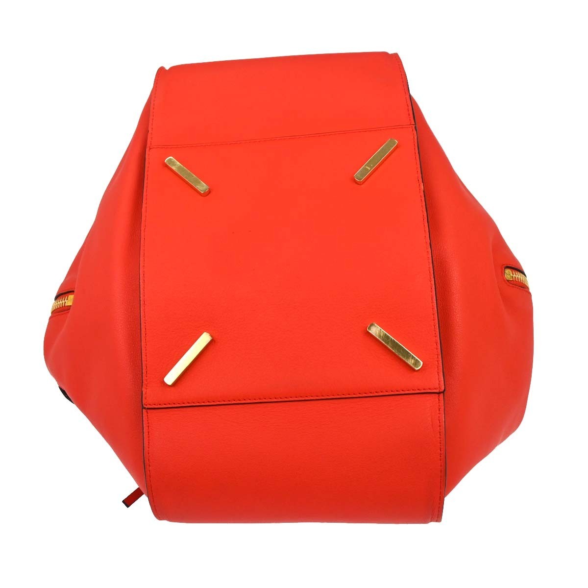 Loewe Hammock Leather Red Leather Handbag (Pre-Owned)