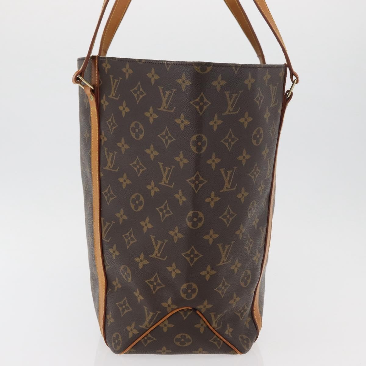 Louis Vuitton Shopping Sac Monogram Canvas Brown Canvas Handbag (Pre-Owned)