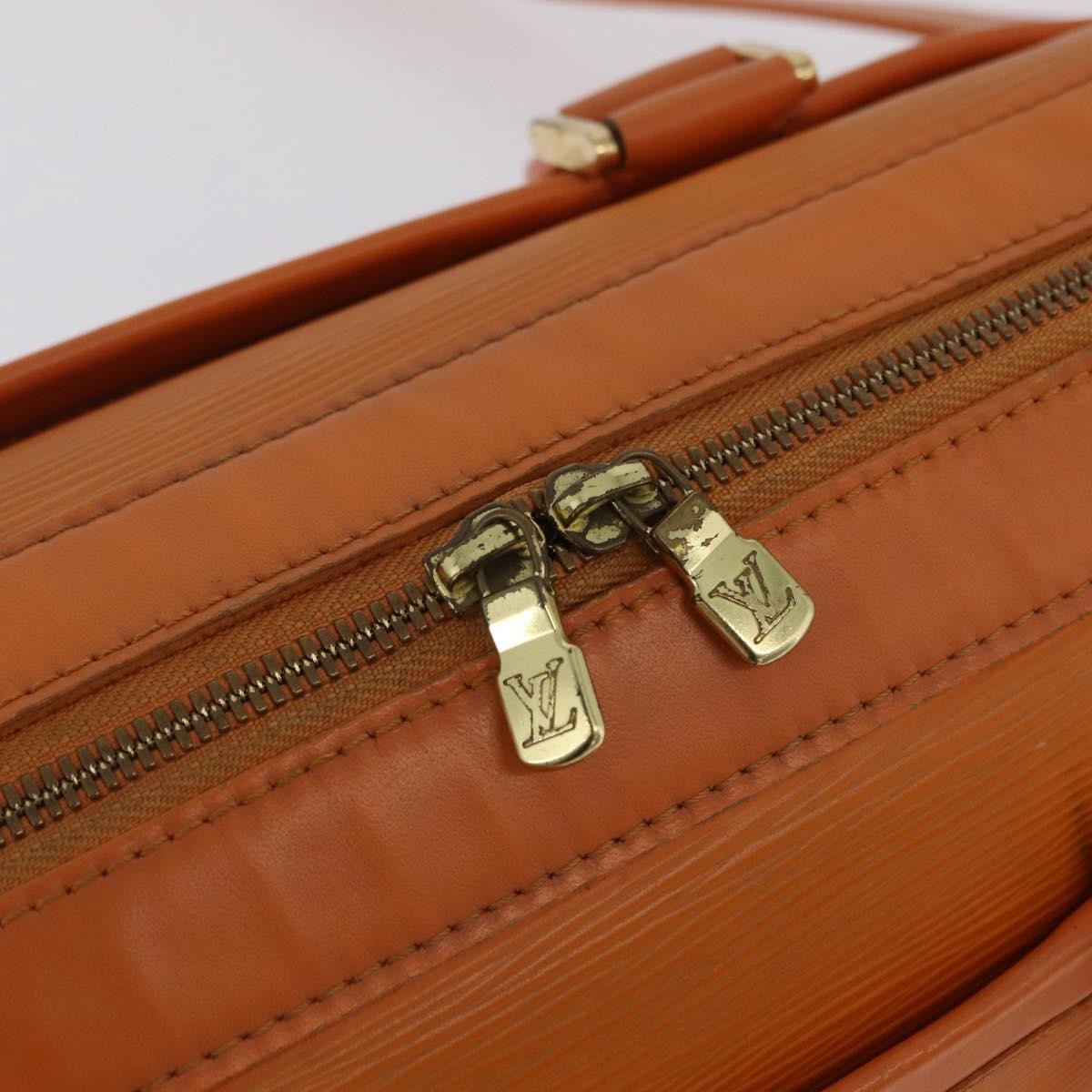 Louis Vuitton Dhanura Epi Leather Orange Leather Handbag (Pre-Owned)