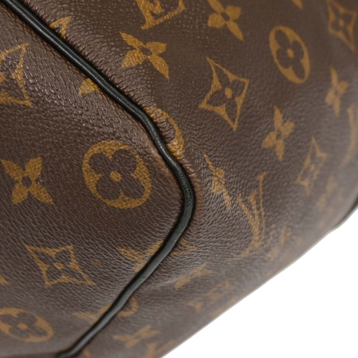 Louis Vuitton Keepall Bandoulière Monogram Brown Canvas Travel Bag Bag (Pre-Owned)