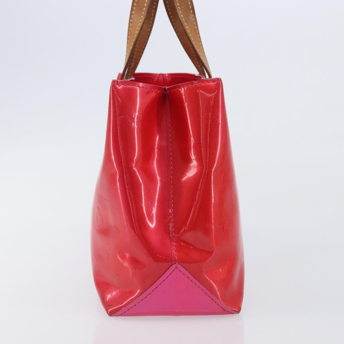 Louis Vuitton Reade Monogram Vernis Pink Patent_Leather Handbag (Pre-Owned)