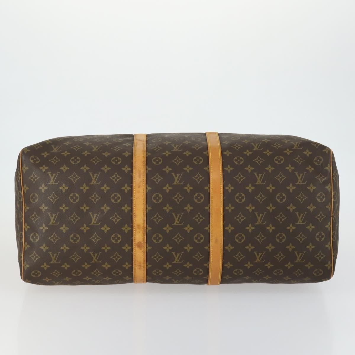 Louis Vuitton Keepall Monogram Canvas Brown Canvas Travel Bag Bag (Pre-Owned)