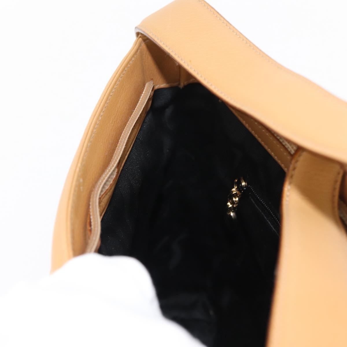 Salvatore Ferragamo Vintage Leather Beige Leather Bag (Pre-Owned)