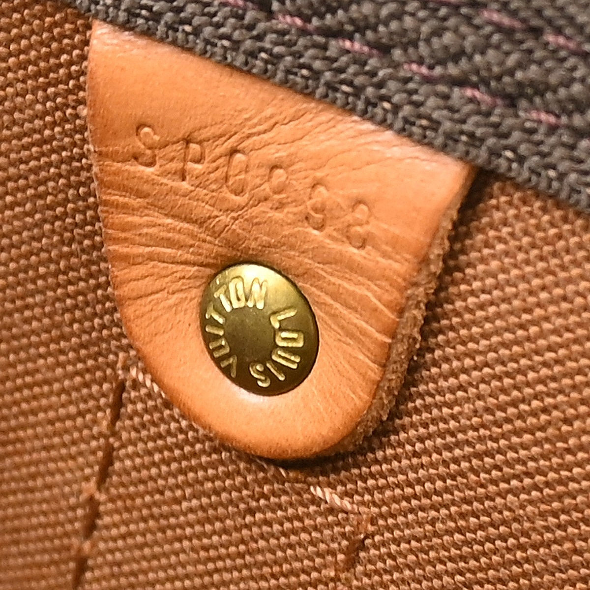 Louis Vuitton Keepall Canvas Brown Canvas Travel Bag Bag (Pre-Owned)