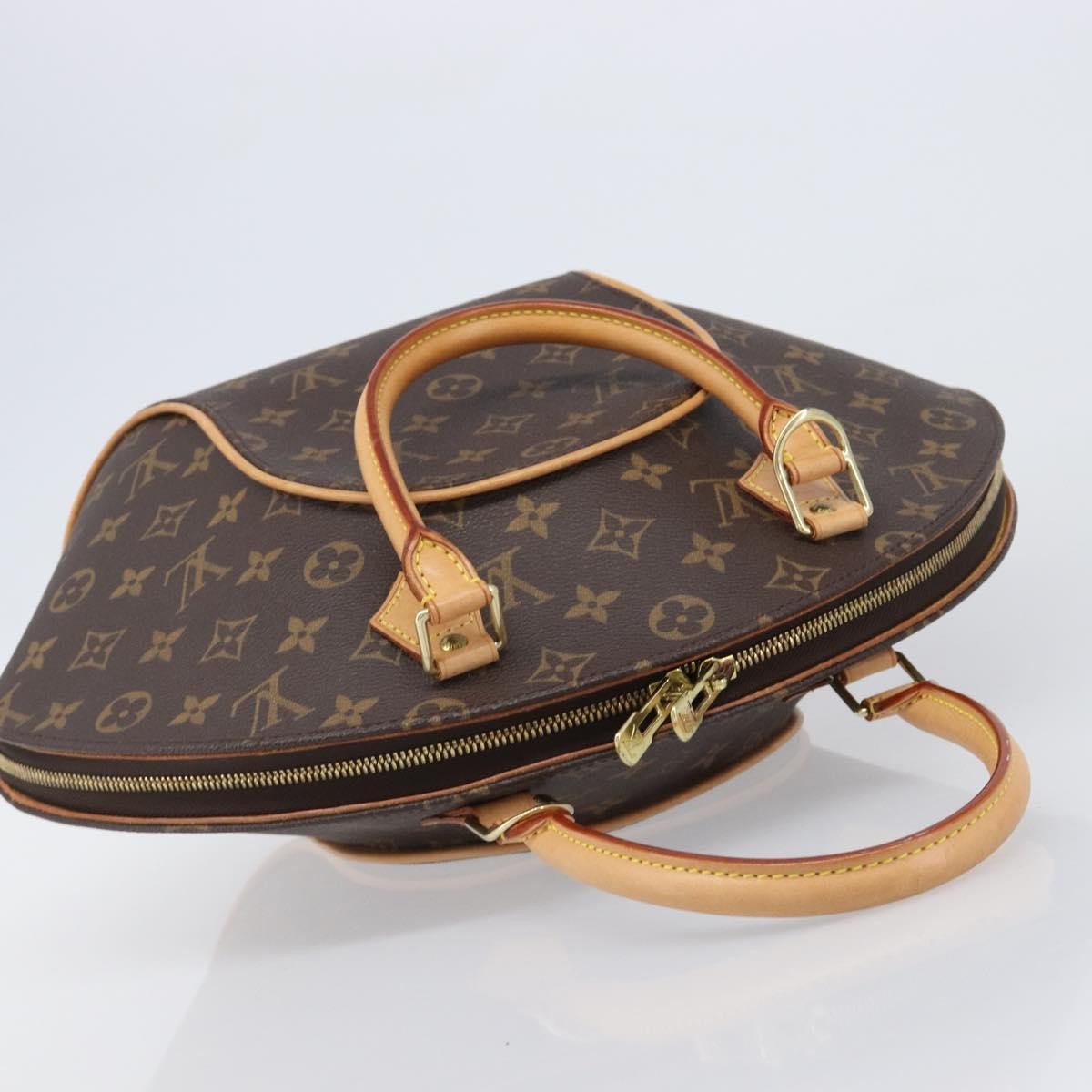 Louis Vuitton Ellipse Monogram Canvas Brown Canvas Handbag (Pre-Owned)