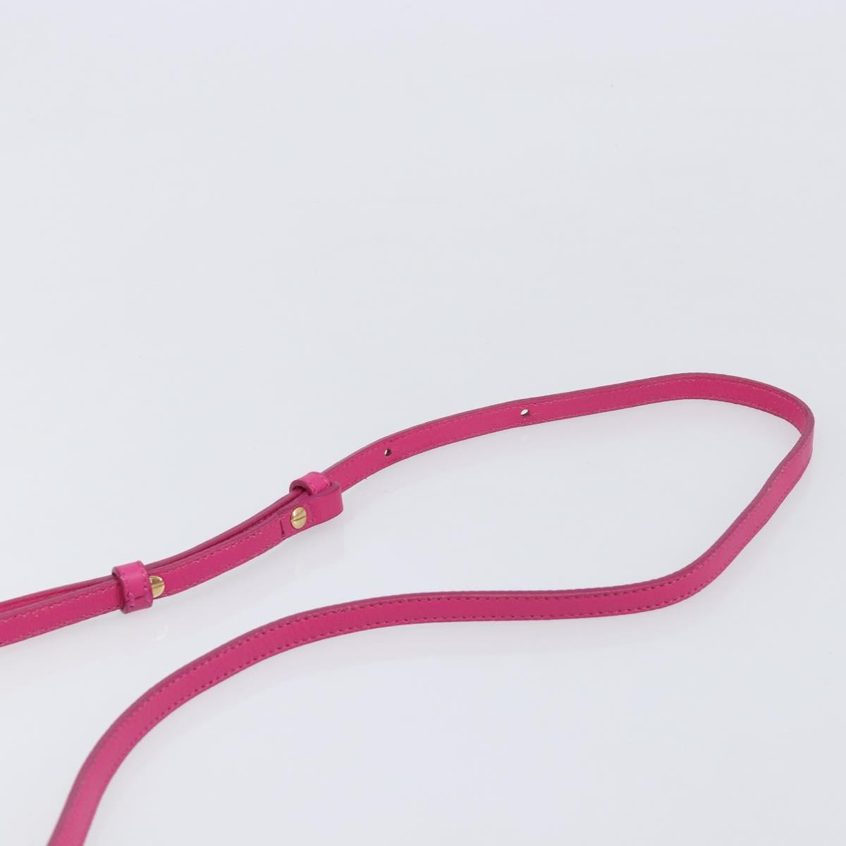 Celine Trio Leather Pink Leather Crossbody Bag Bag (Pre-Owned)