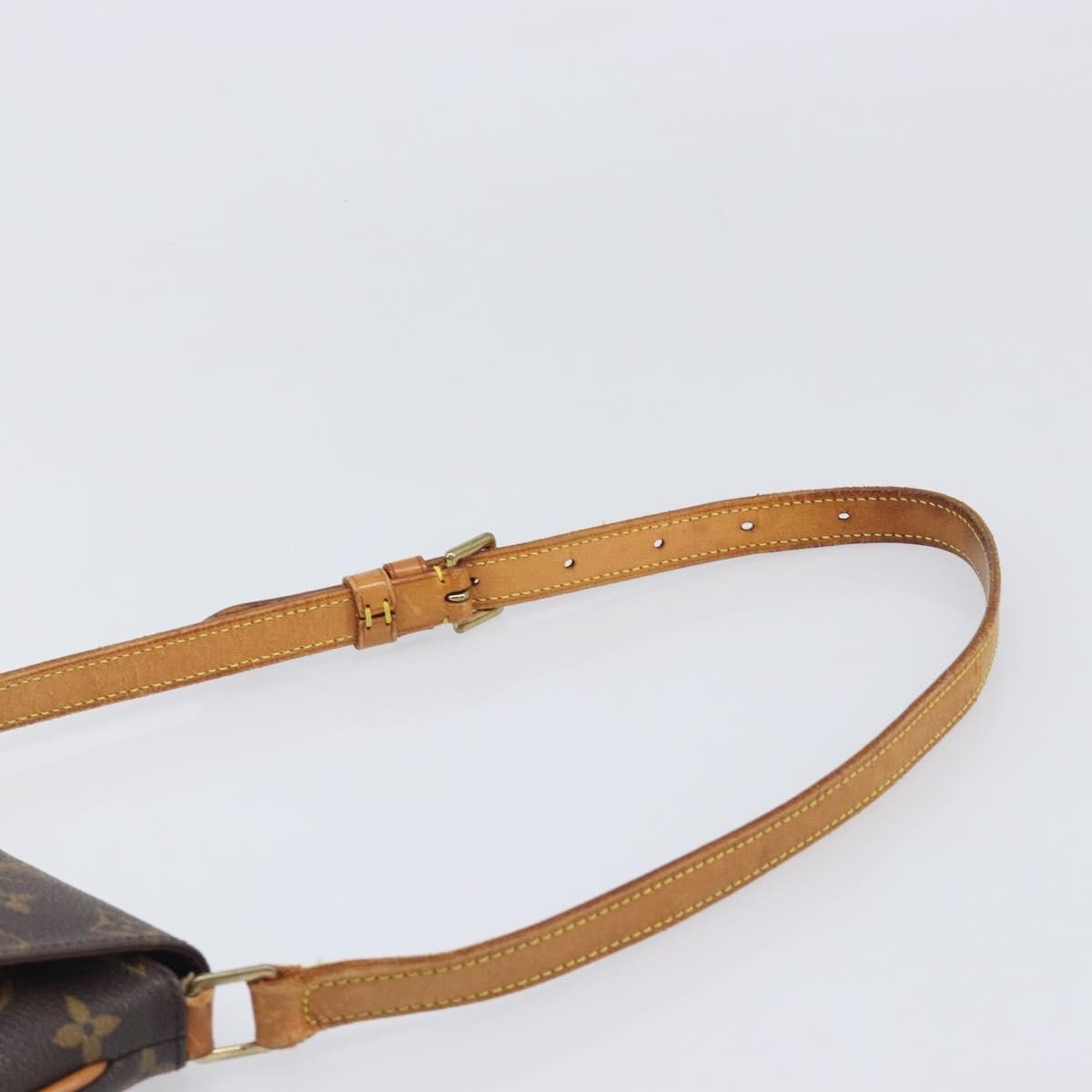 Louis Vuitton Musette Salsa Monogram Canvas Brown Canvas Shoulder Bag Bag (Pre-Owned)