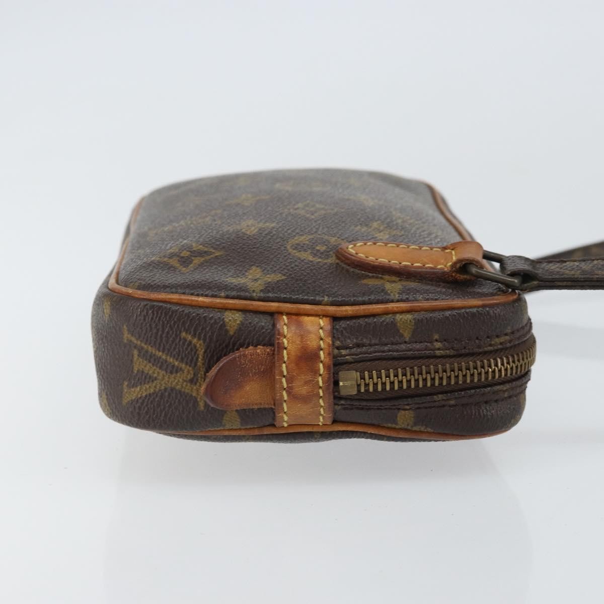 Louis Vuitton Pochette Marly Bandouliere Monogram Canvas Brown Canvas Shoulder Bag Bag (Pre-Owned)