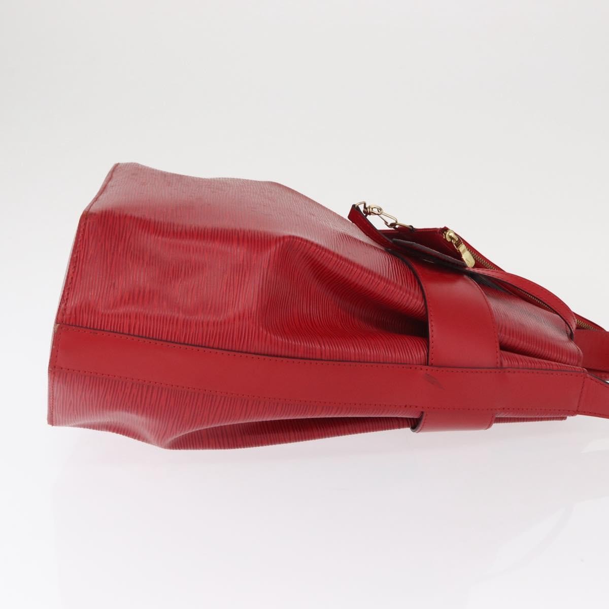 Louis Vuitton Vintage Sac D'epaule Epi Leather Red Leather Shoulder Bag Bag (Pre-Owned)