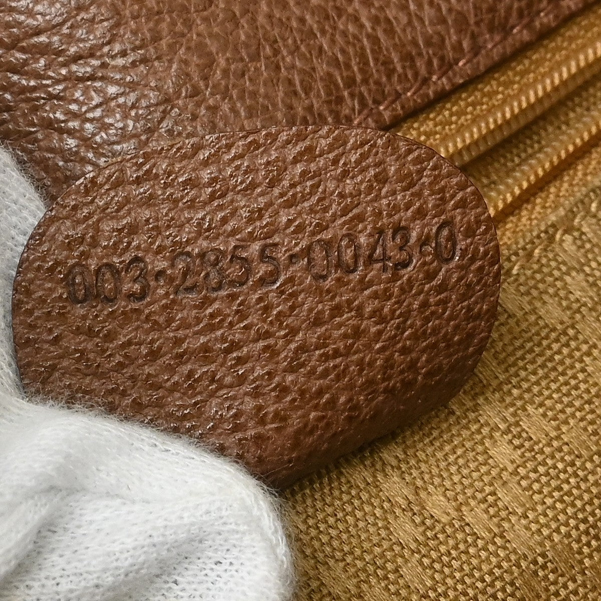 Gucci Vintage Bamboo Suede Brown Suede Backpack Bag (Pre-Owned)