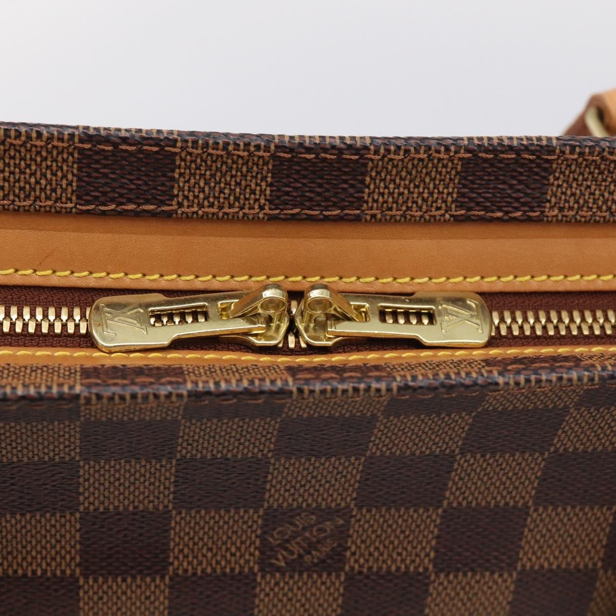 Louis Vuitton Chelsea Centenaire Damier Brown Canvas Handbag (Pre-Owned)