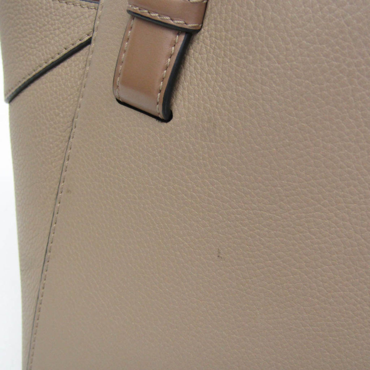 Loewe Hammock Nugget Leather Beige Leather Handbag (Pre-Owned)