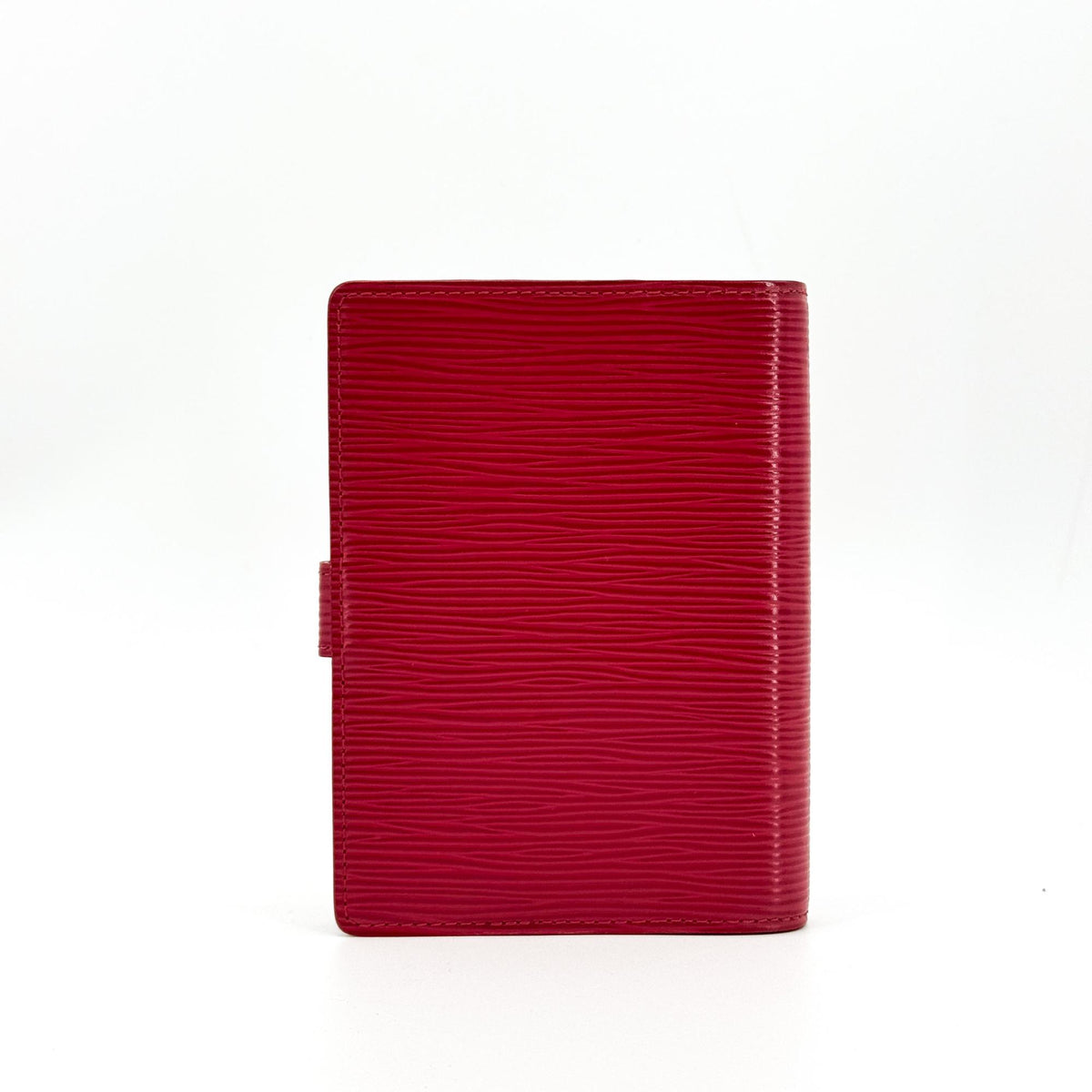 Louis Vuitton Ring Agenda Cover Epi Leather Red Leather Briefcase Bag (Pre-Owned)