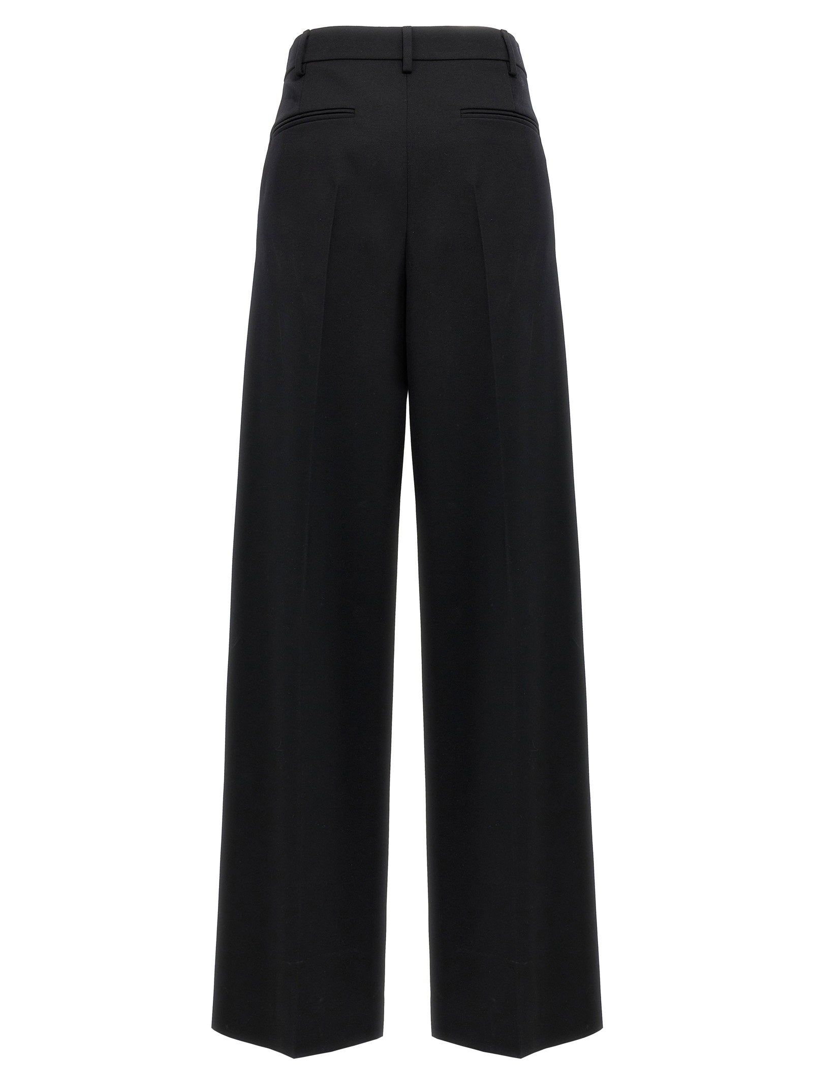 Valentino Garavani Women's Valentino Solid Grisaille Pants