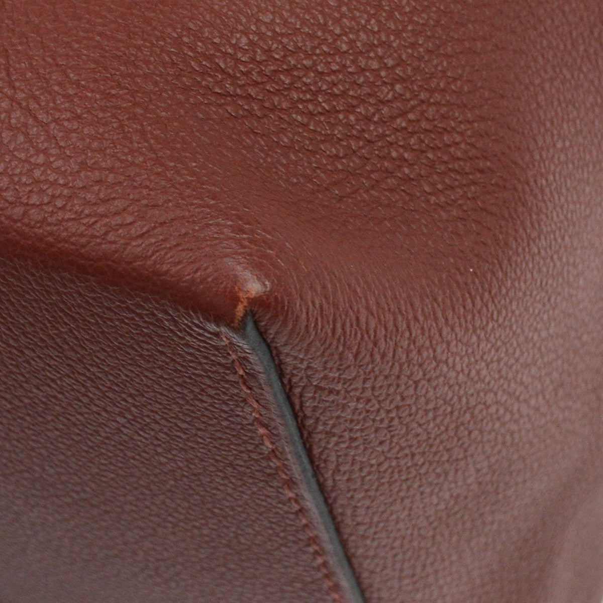 Hermes Licol Evercolor Brown Leather Handbag (Pre-Owned)