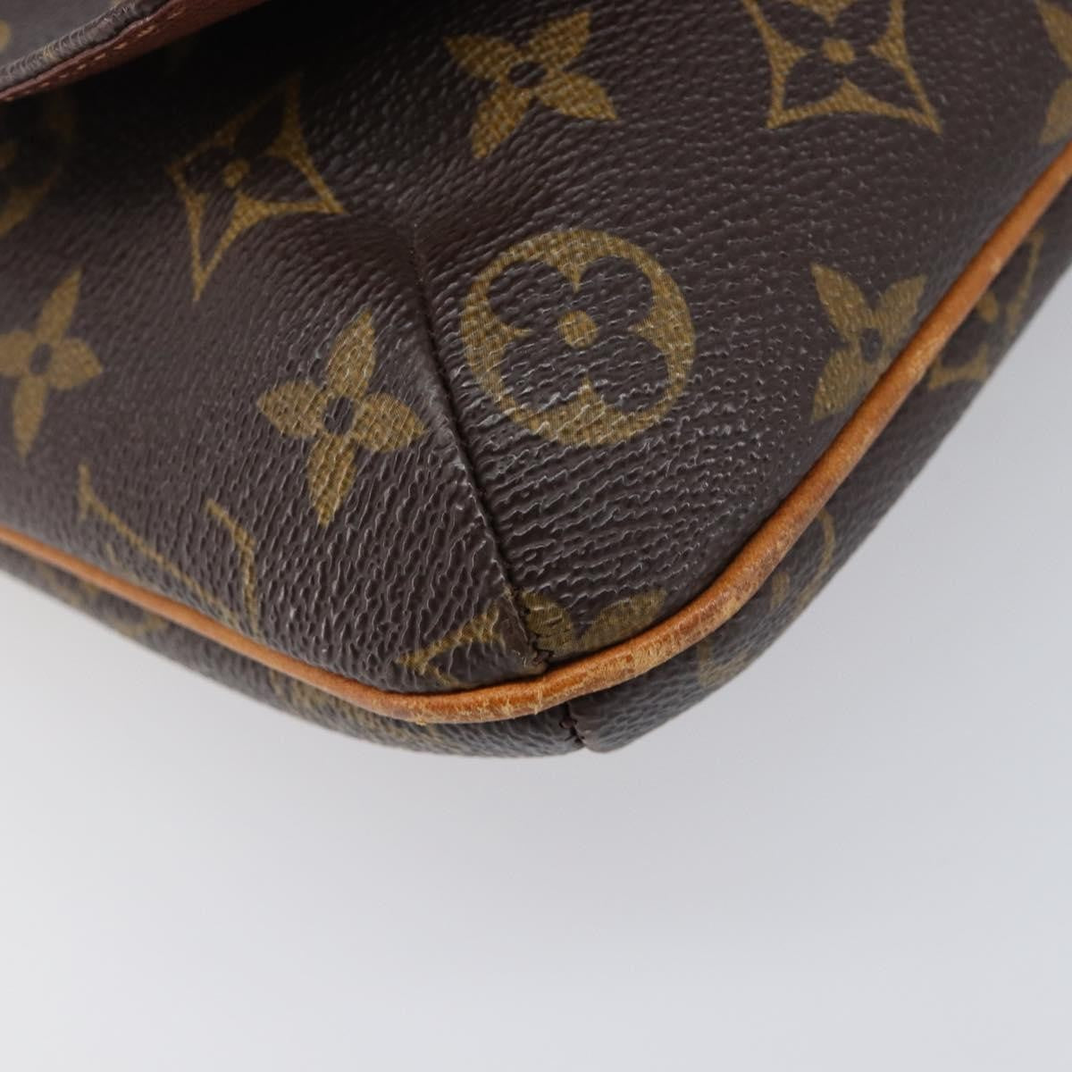 Louis Vuitton Musette Salsa Monogram Canvas Brown Canvas Shoulder Bag Bag (Pre-Owned)