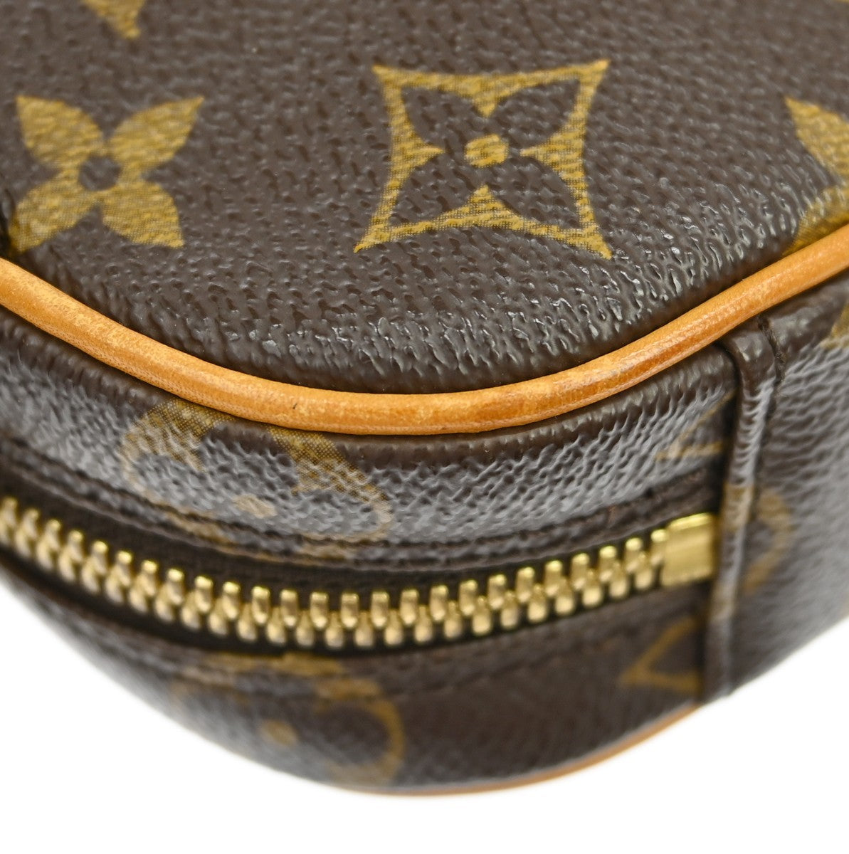Louis Vuitton Pochette Gange Monogram Canvas Brown Canvas Clutche & Pouche Bag (Pre-Owned)