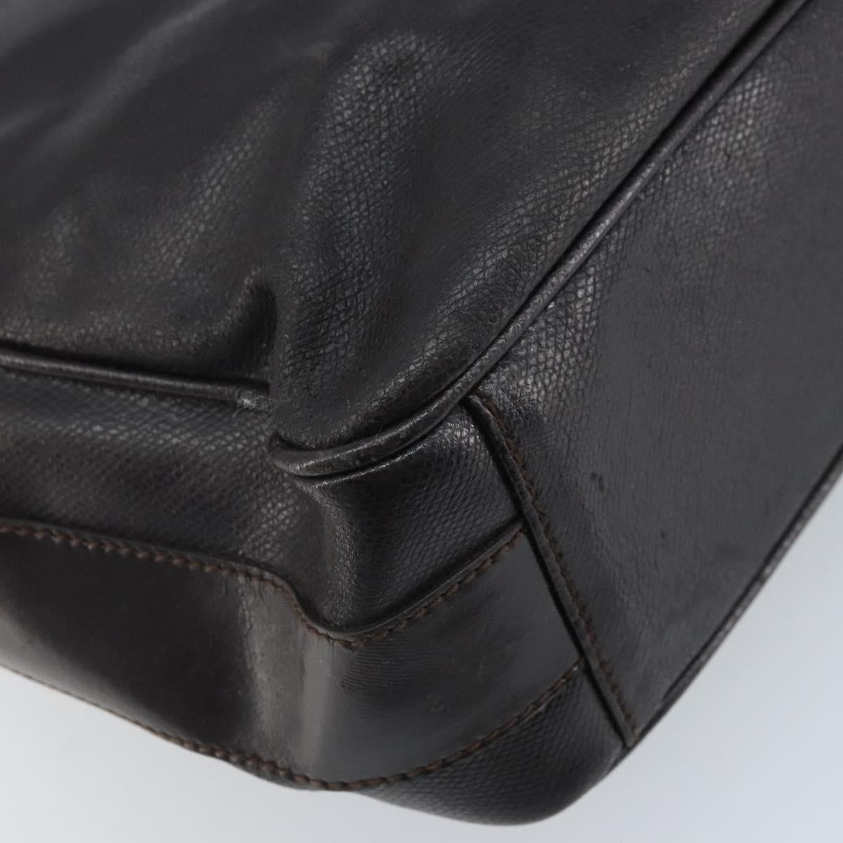 Salvatore Ferragamo Vintage Leather Brown Leather Shoulder Bag Bag (Pre-Owned)
