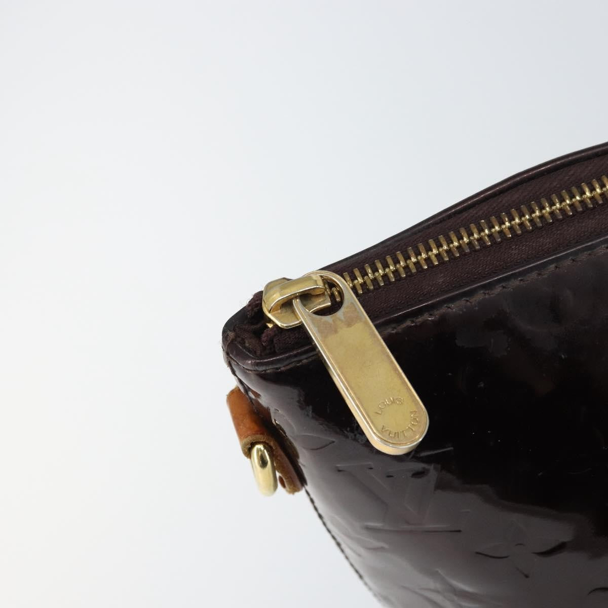 Louis Vuitton Bellevue Monogram Vernis Purple Patent_Leather Tote Bag Bag (Pre-Owned)