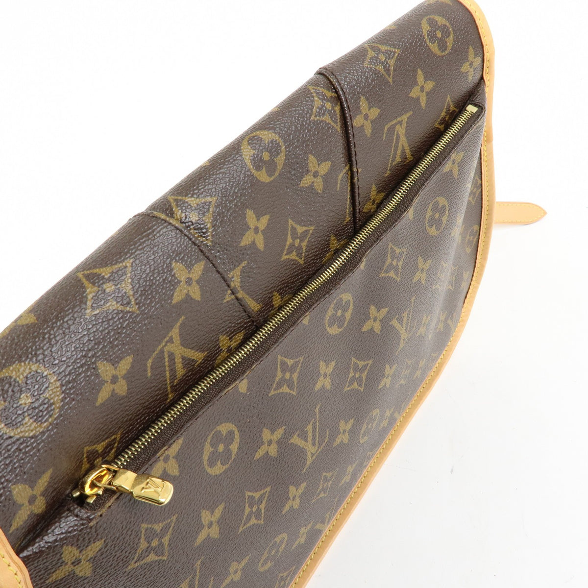 Louis Vuitton Menilmontant Monogram Canvas Brown Canvas Handbag (Pre-Owned)