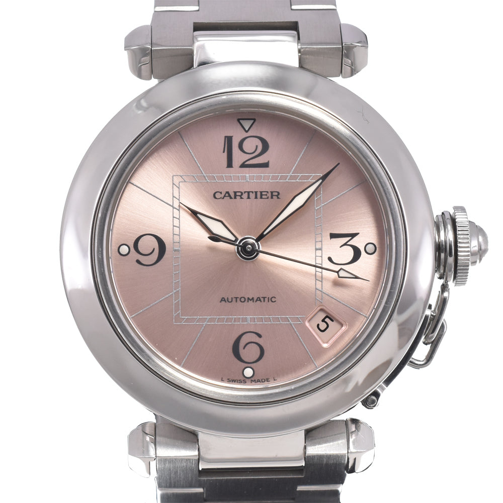 Cartier Pasha De Cartier Automatic Stainless Steel And Yellow Gold Watch (Pre-Owned)