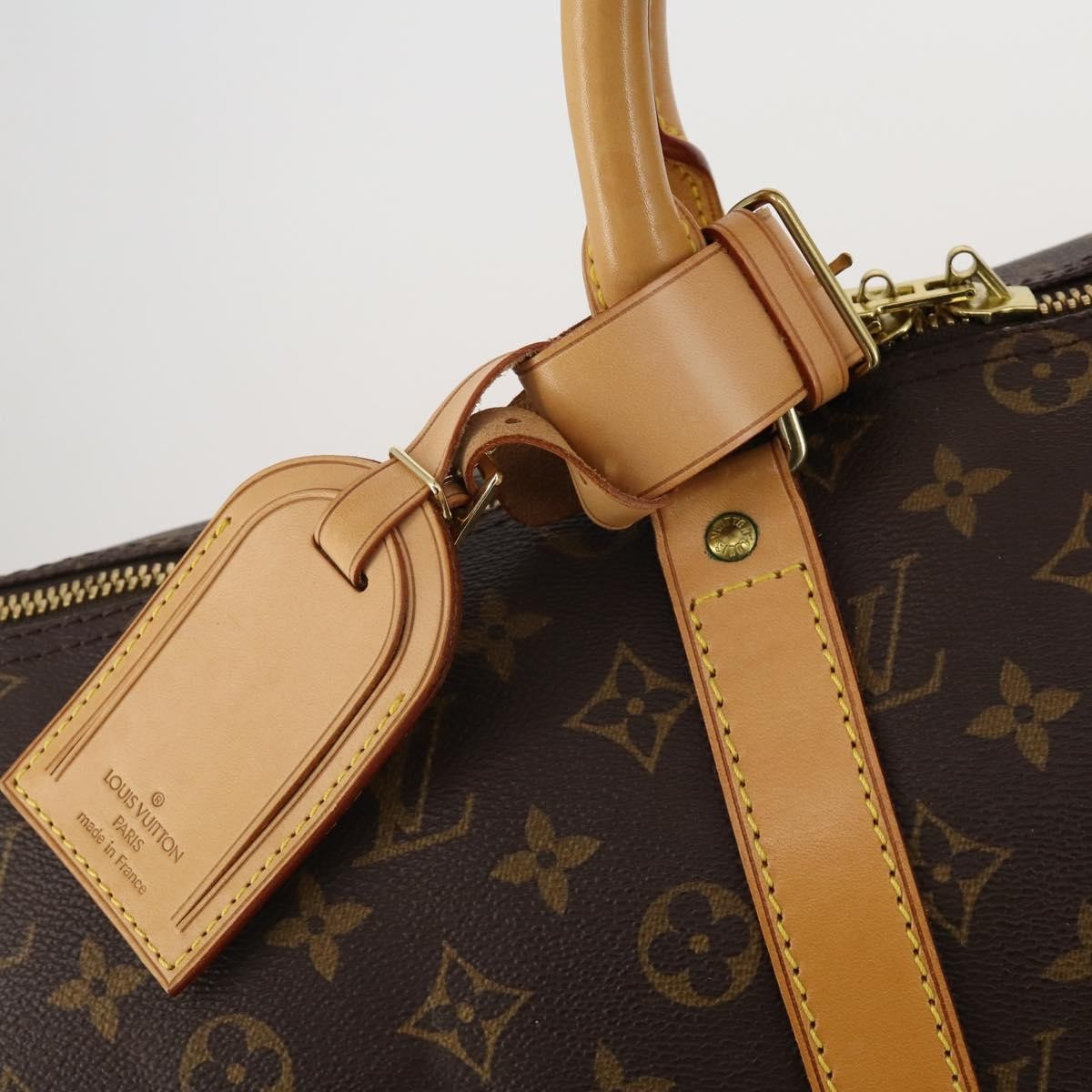 Louis Vuitton Keepall Monogram Canvas Brown Canvas Travel Bag Bag (Pre-Owned)