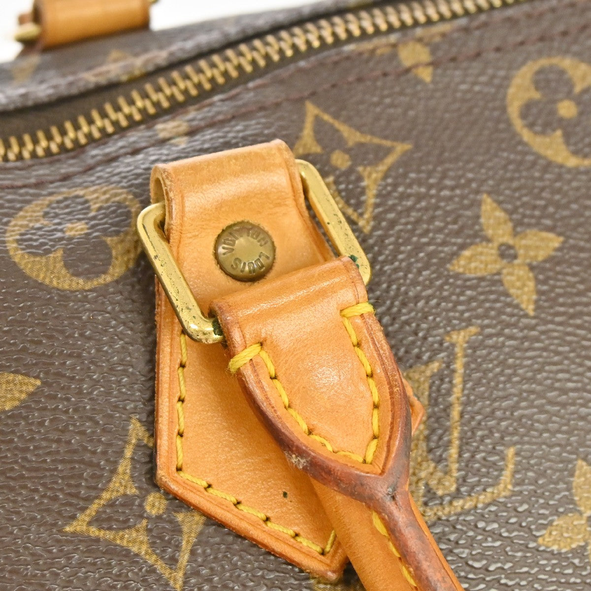 Louis Vuitton Speedy Monogram Canvas Brown Canvas Handbag (Pre-Owned)