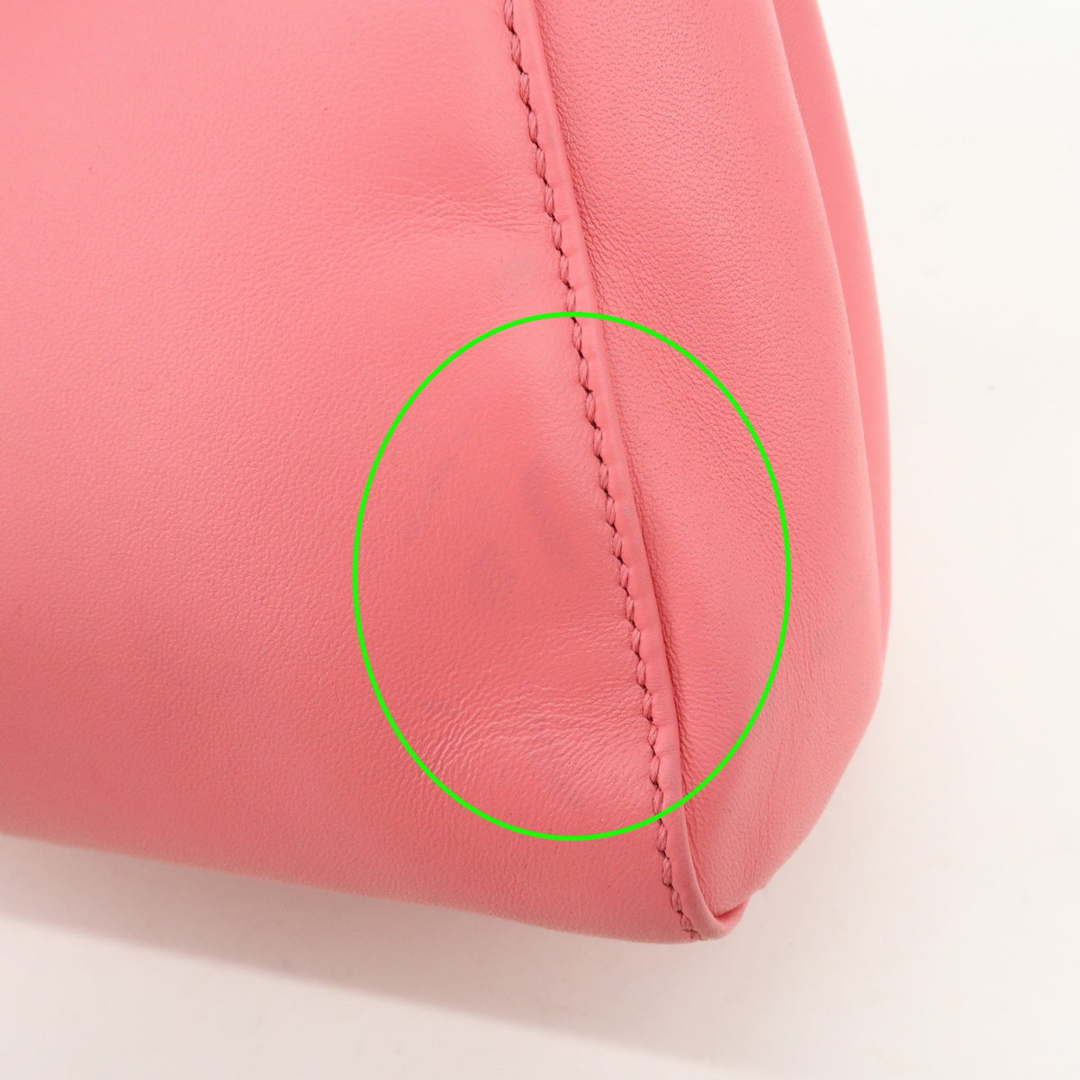 Fendi Peekaboo Leather Pink Leather Handbag (Pre-Owned)