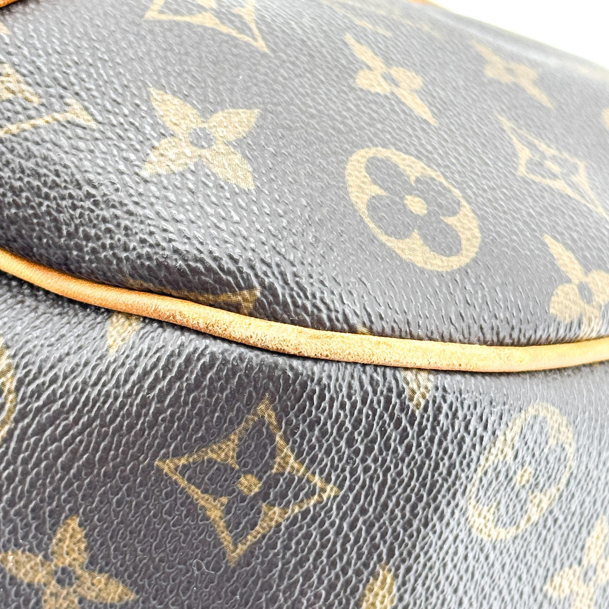 Louis Vuitton Galliera Monogram Canvas Brown Canvas Handbag (Pre-Owned)