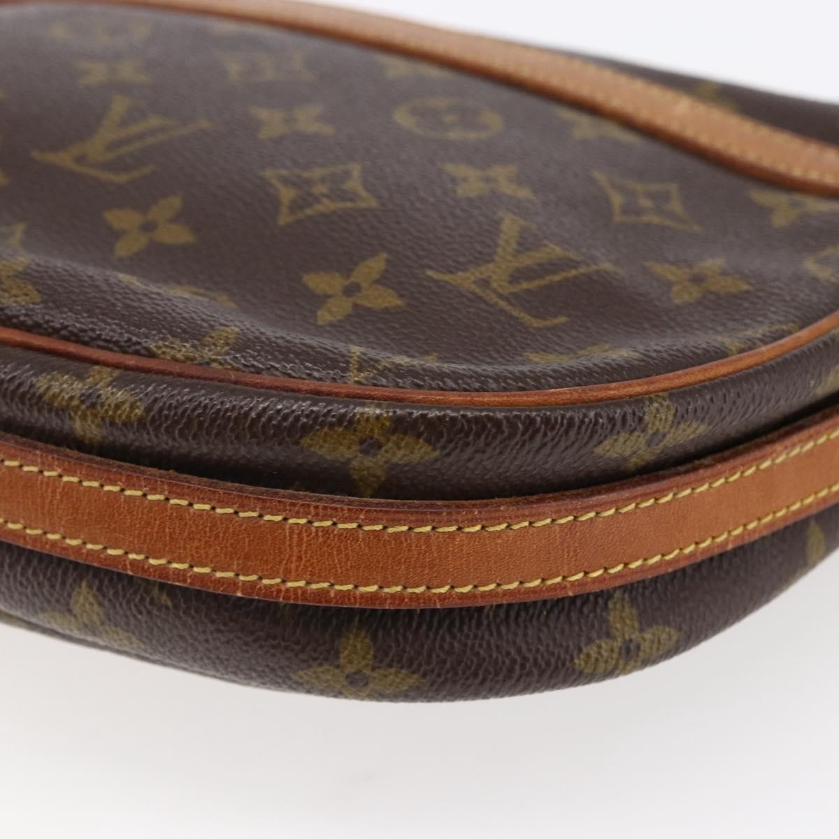 Louis Vuitton Jeune Fille Monogram Canvas Brown Canvas Shoulder Bag Bag (Pre-Owned)