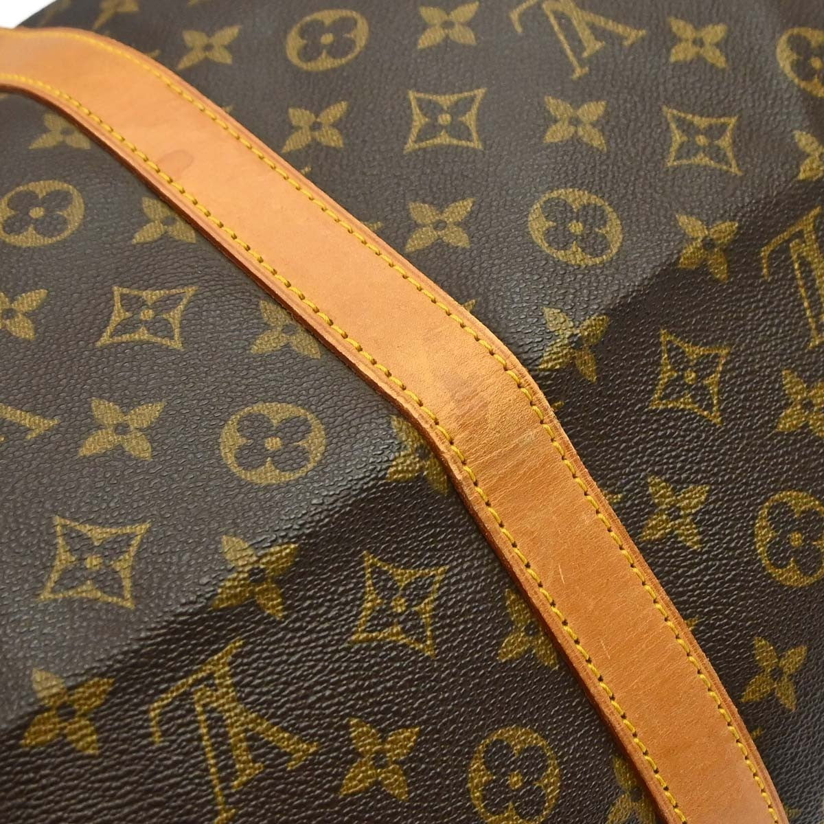 Louis Vuitton Keepall Monogram Canvas Brown Canvas Travel Bag Bag (Pre-Owned)