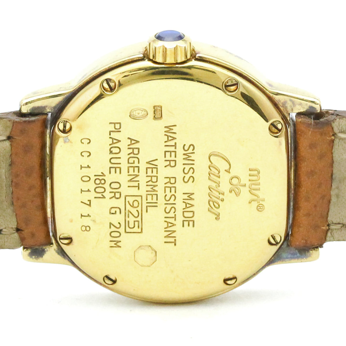 Cartier Ronde Must De Cartier Quartz Stainless Steel Watch (Pre-Owned)