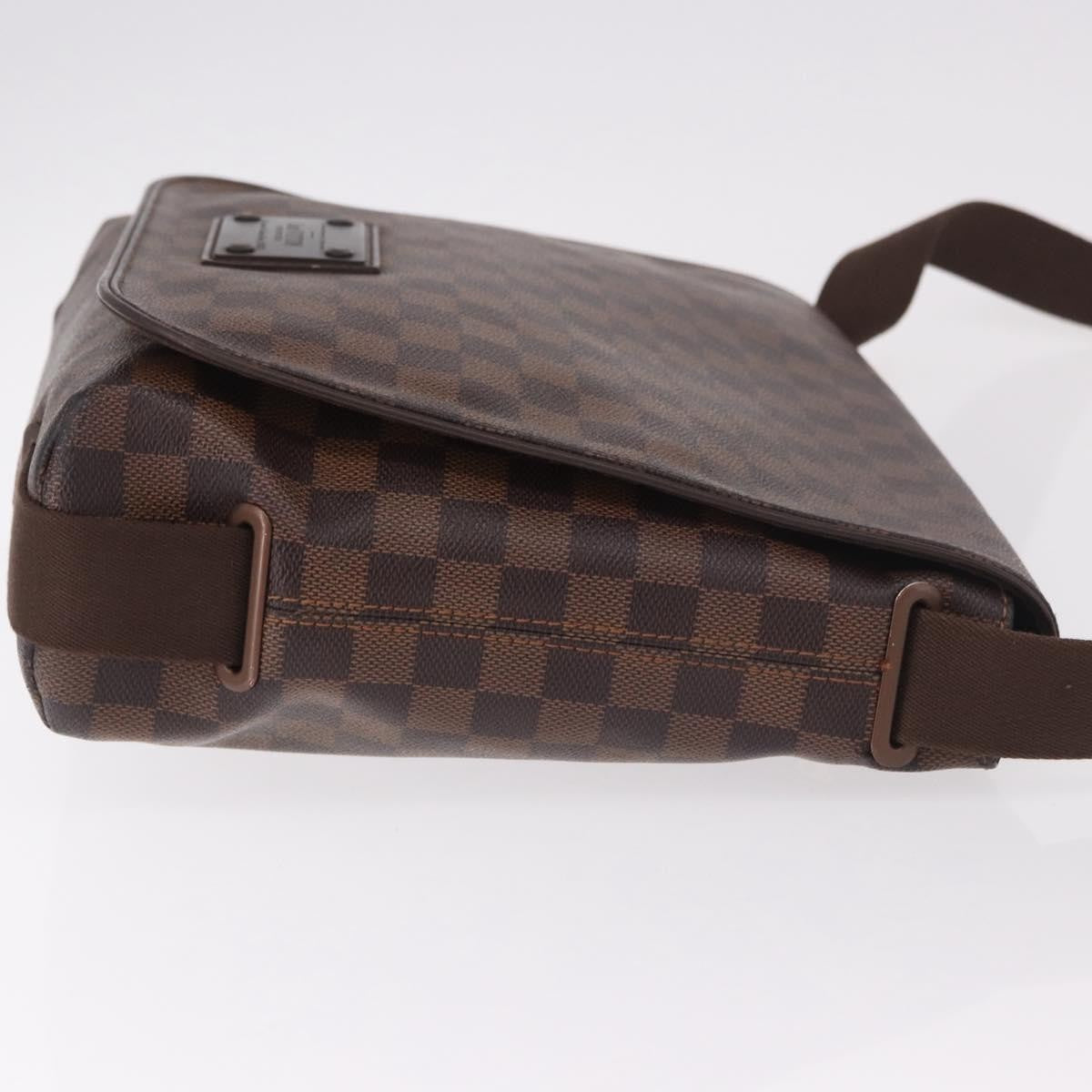 Louis Vuitton Brooklyn Damier Ebene Brown Canvas Shoulder Bag Bag (Pre-Owned)