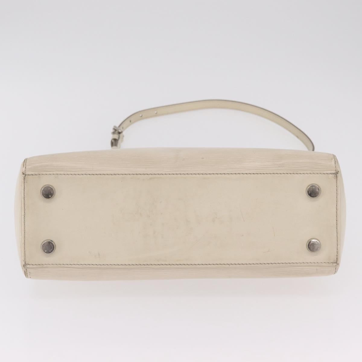 Louis Vuitton Brea Epi Leather White Leather Handbag (Pre-Owned)