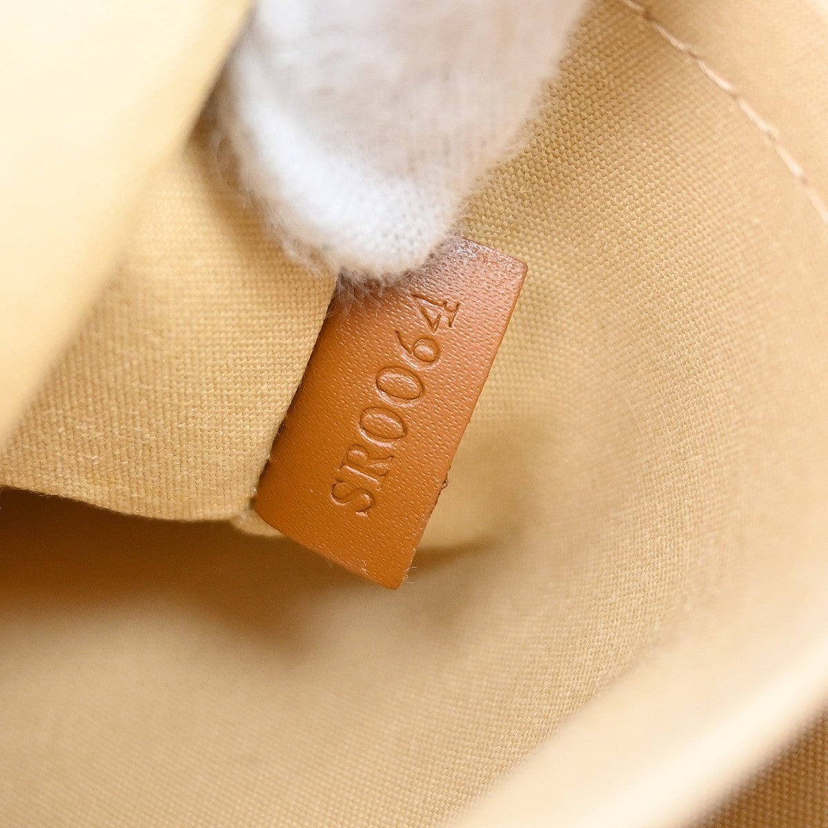 Louis Vuitton Lucille Mini Lin Beige Canvas Handbag (Pre-Owned)