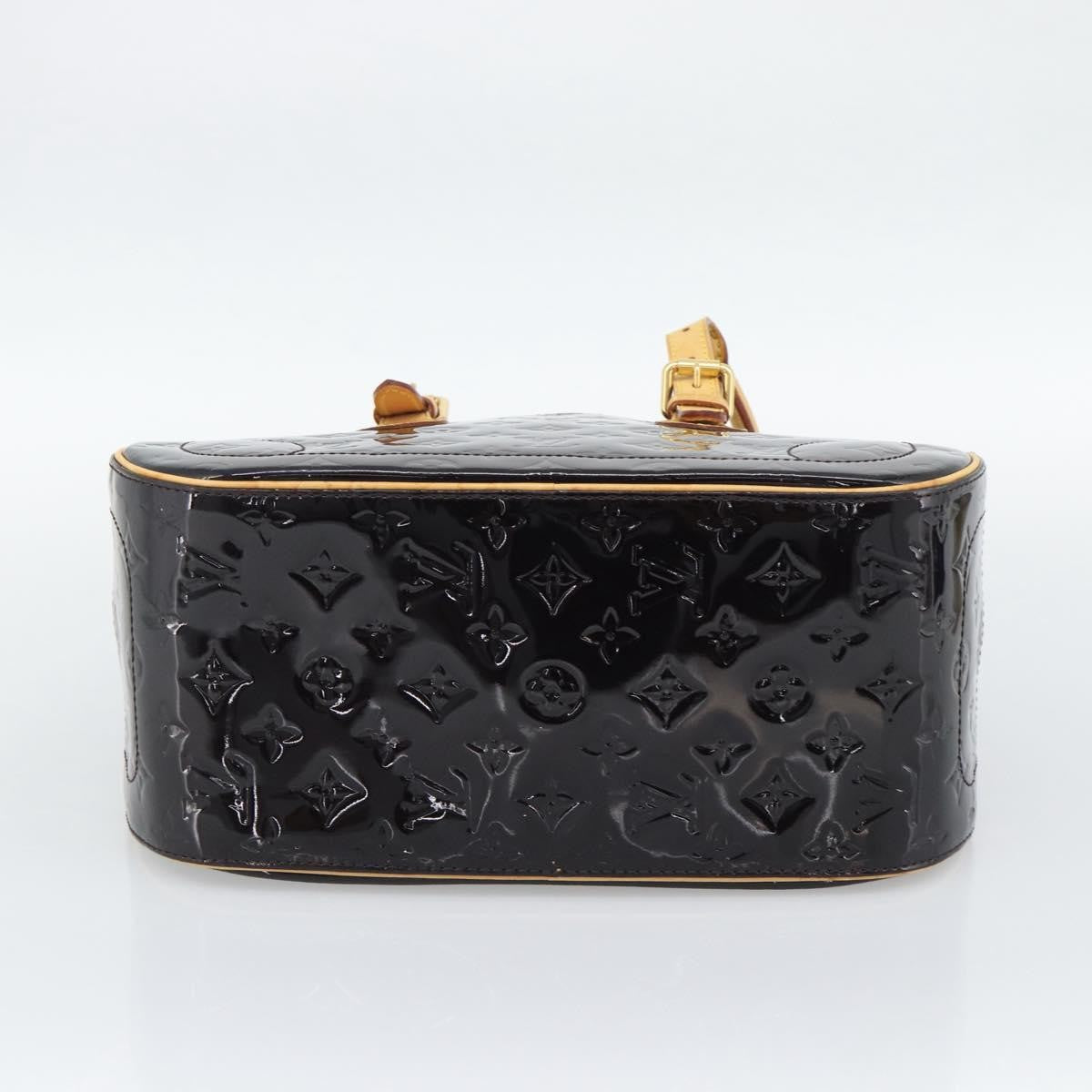 Louis Vuitton Summit Drive Monogram Vernis Black Patent_Leather Handbag (Pre-Owned)