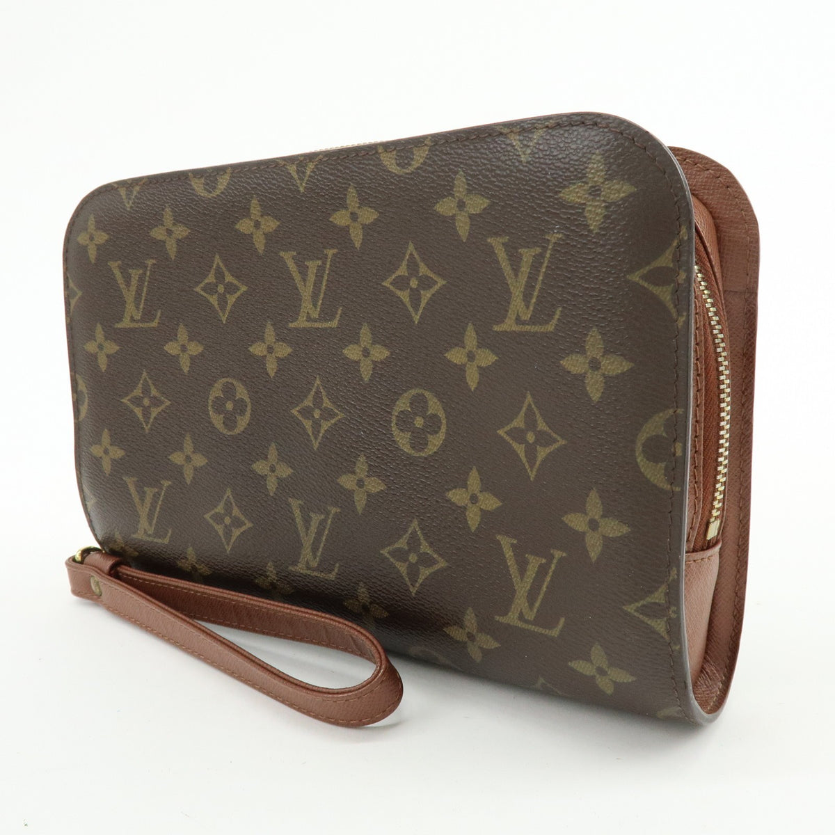 Louis Vuitton Pochette Orsay Monogram Canvas Brown Canvas Clutche & Pouche Bag (Pre-Owned)