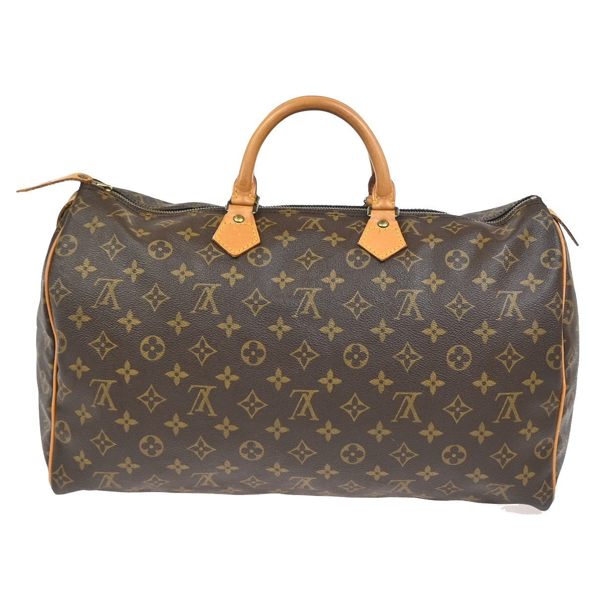 Louis Vuitton Speedy Monogram Canvas Brown Canvas Handbag (Pre-Owned)