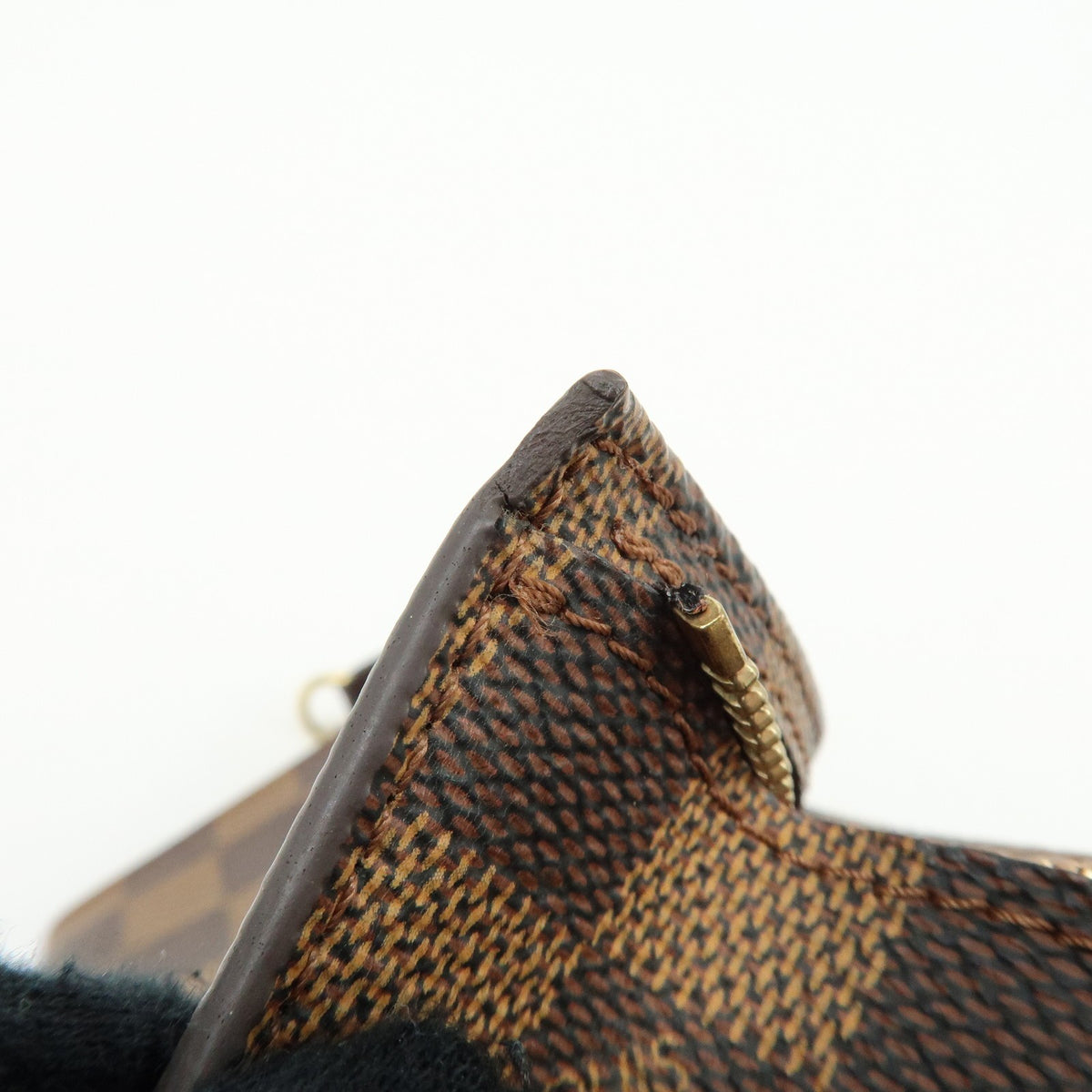 Louis Vuitton Marais Bucket Zip Damier Brown Canvas Clutche & Pouche Bag (Pre-Owned)