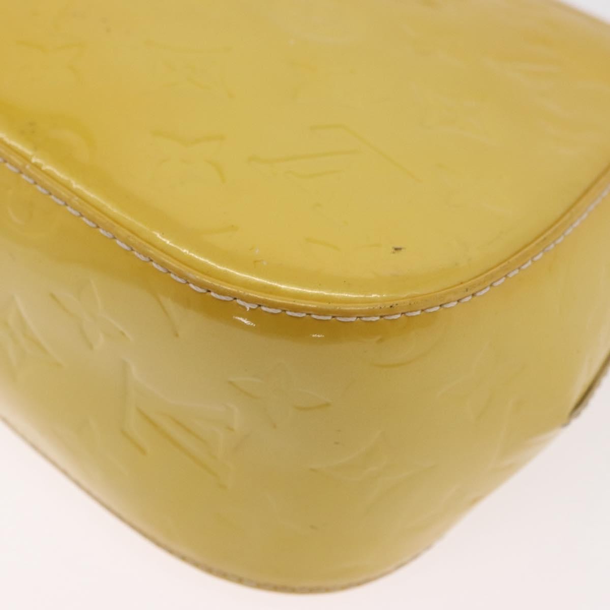 Louis Vuitton Bellflower Monogram Vernis Yellow Patent_Leather Shoulder Bag Bag (Pre-Owned)