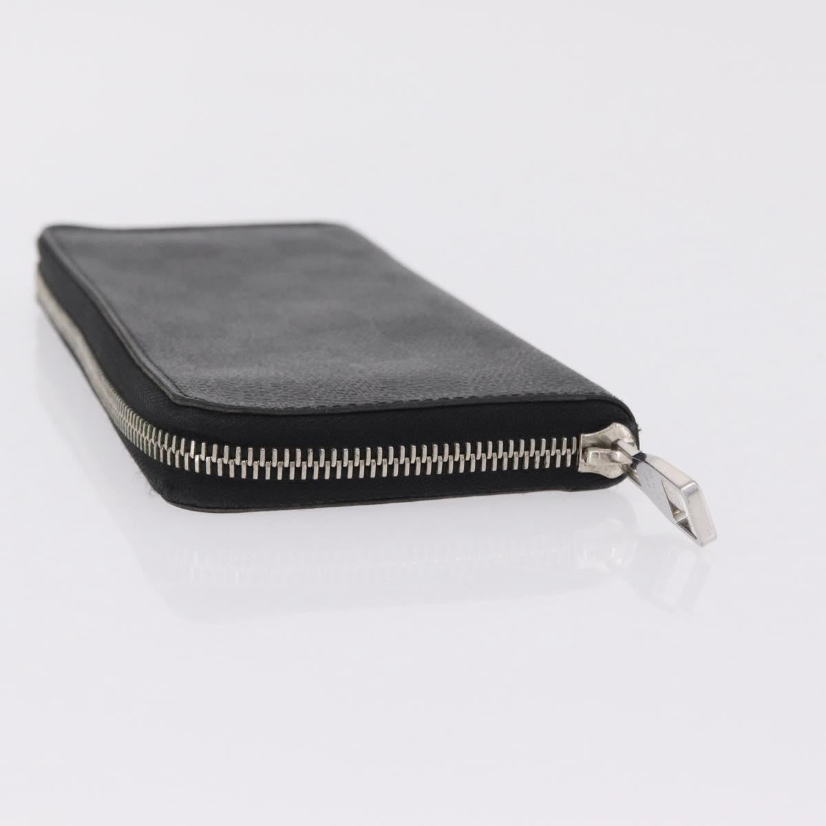 Louis Vuitton Zippy Damier Graphite Gray Canvas Wallets Accessory (Pre-Owned)