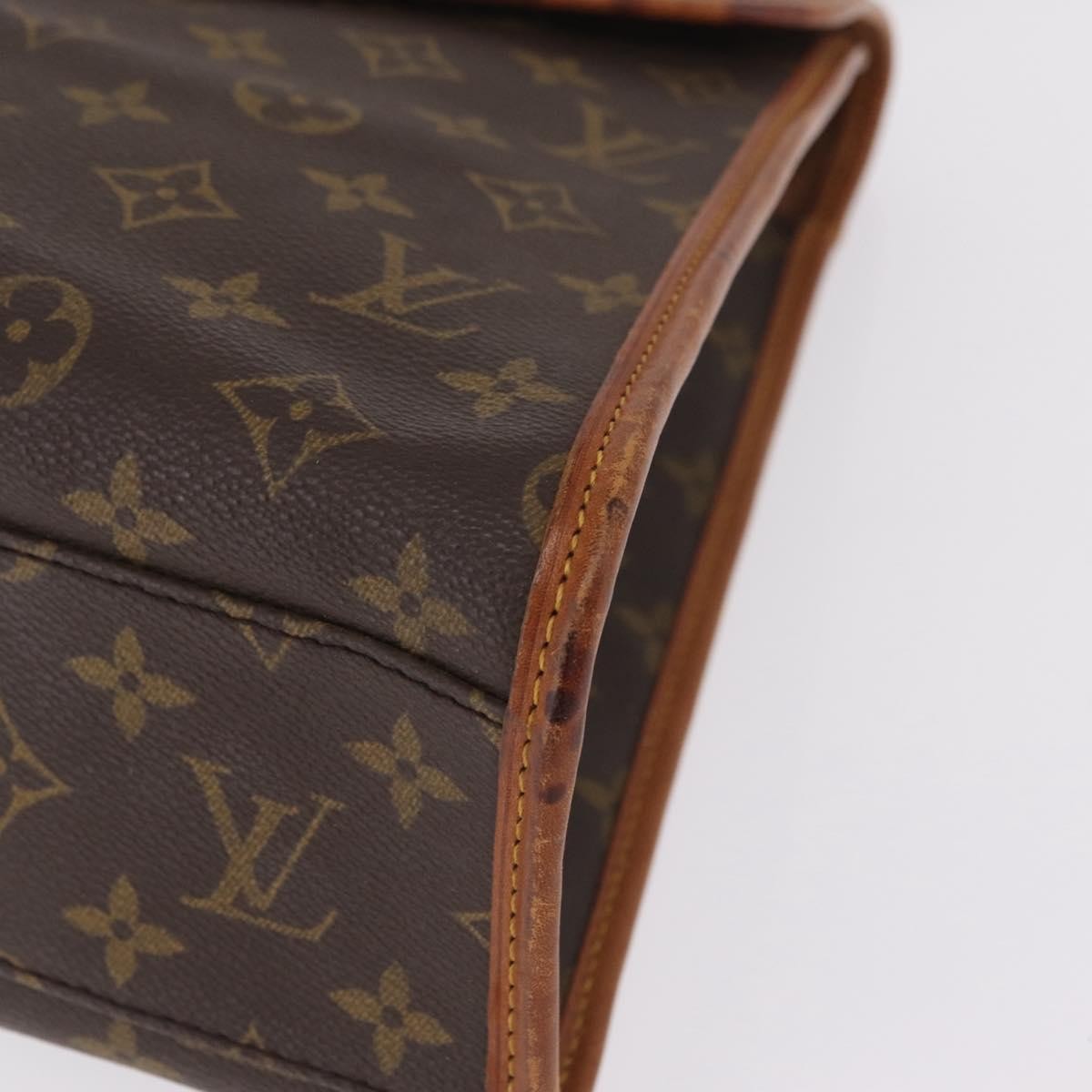 Louis Vuitton Beverly Monogram Canvas Brown Canvas Briefcase Bag (Pre-Owned)