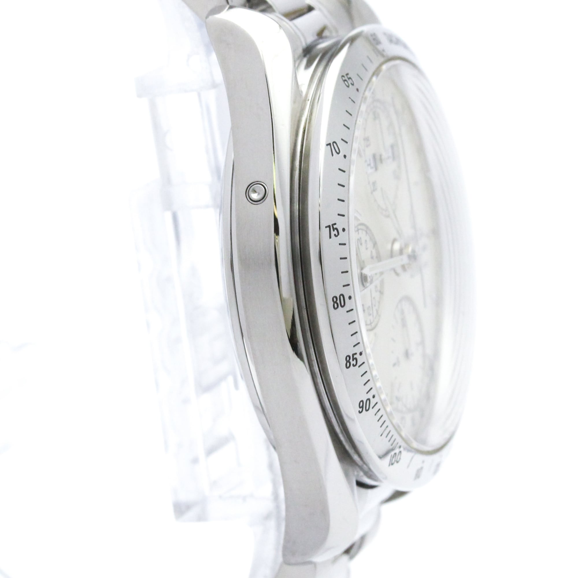 Omega Speedmaster Triple Calendar Chronograph Automatic Stainless Steel Watch (Pre-Owned)