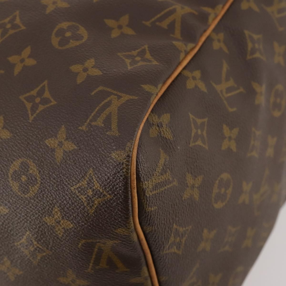 Louis Vuitton Sac Souple Monogram Canvas Brown Canvas Handbag (Pre-Owned)
