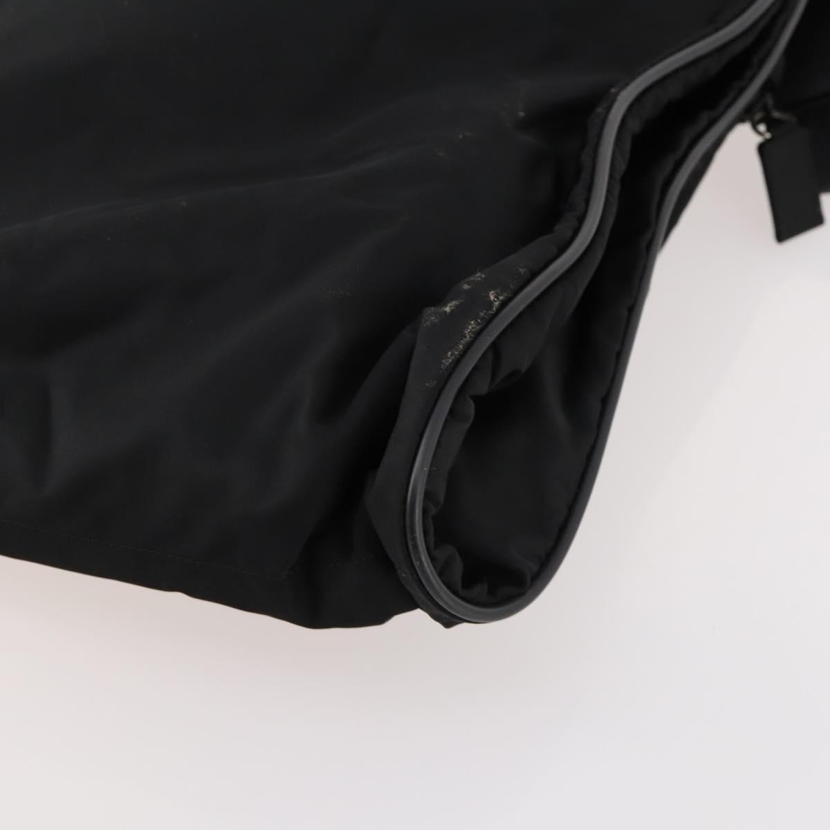 Prada Garment Carrier Tessuto Black Nylon Handbag (Pre-Owned)