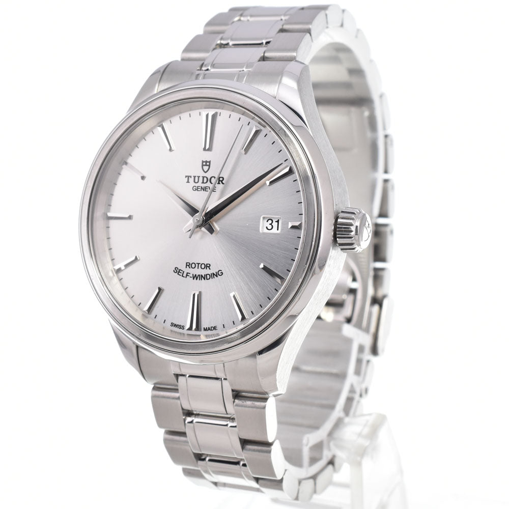 Tudor Style Date Automatic Stainless Steel Watch (Pre-Owned)