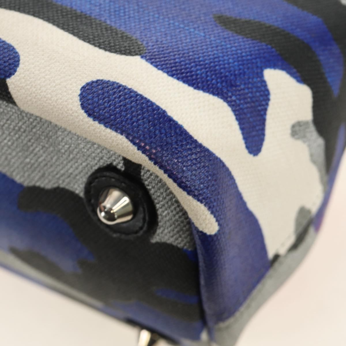 Christian Dior Open Limited Edition Anselm Reyle Camouflage Canvas Multicolour Canvas Tote Bag Bag (Pre-Owned)