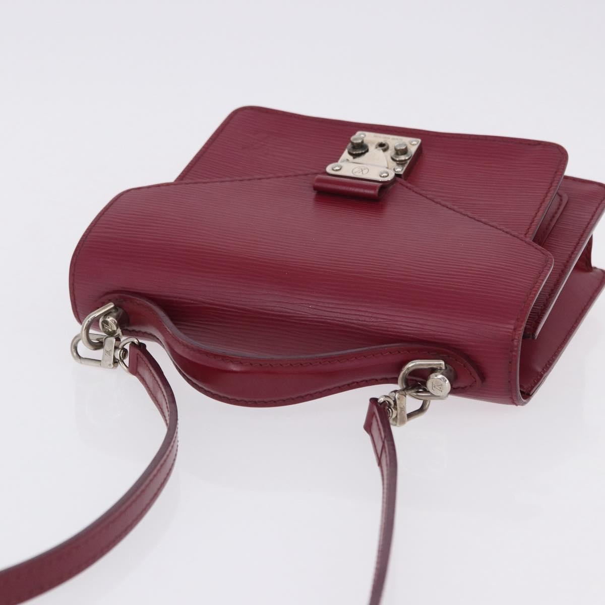 Louis Vuitton Monceau Epi Leather Pink Leather Handbag (Pre-Owned)